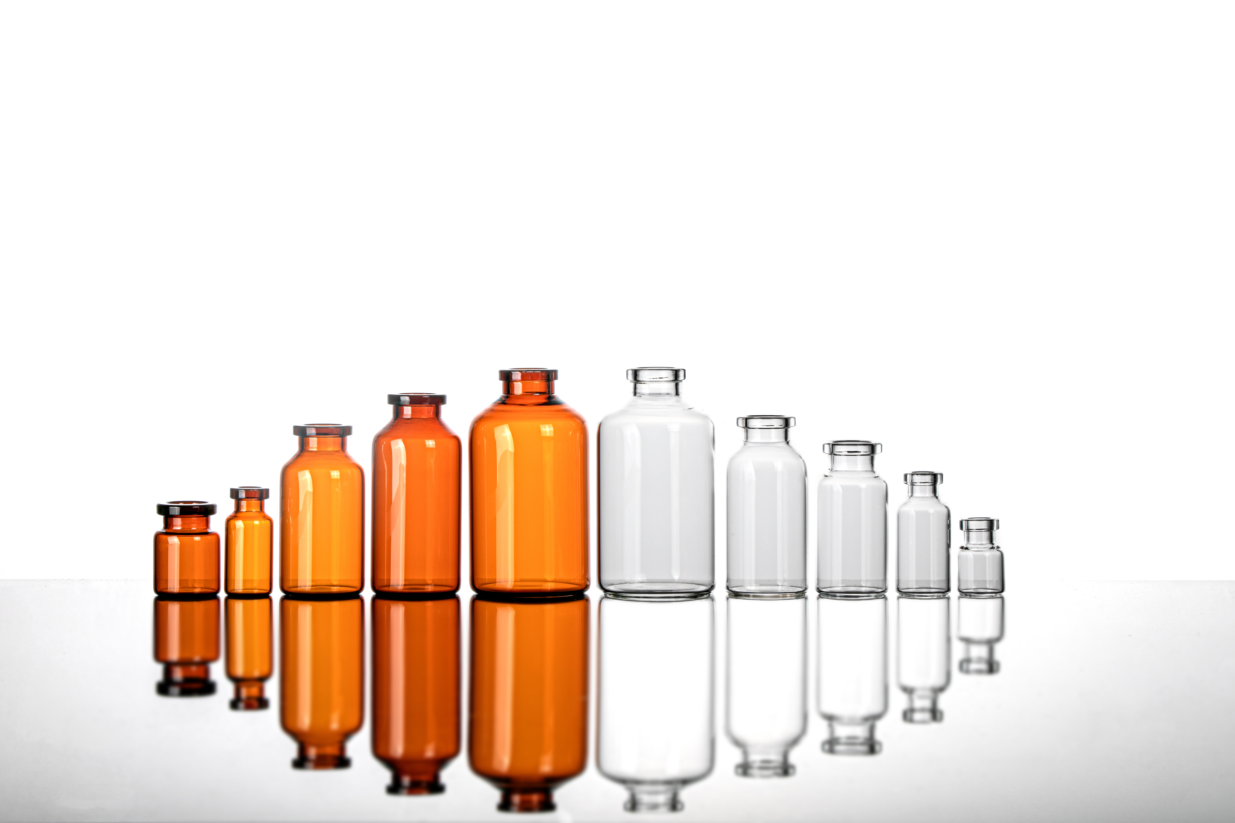 中硼硅玻璃管制注射剂瓶